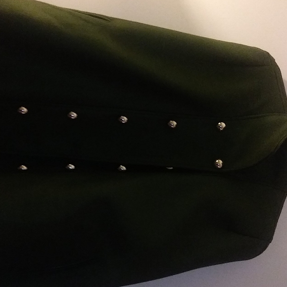 New Green Wool Poncho - Must Go!! - Picture 1 of 5